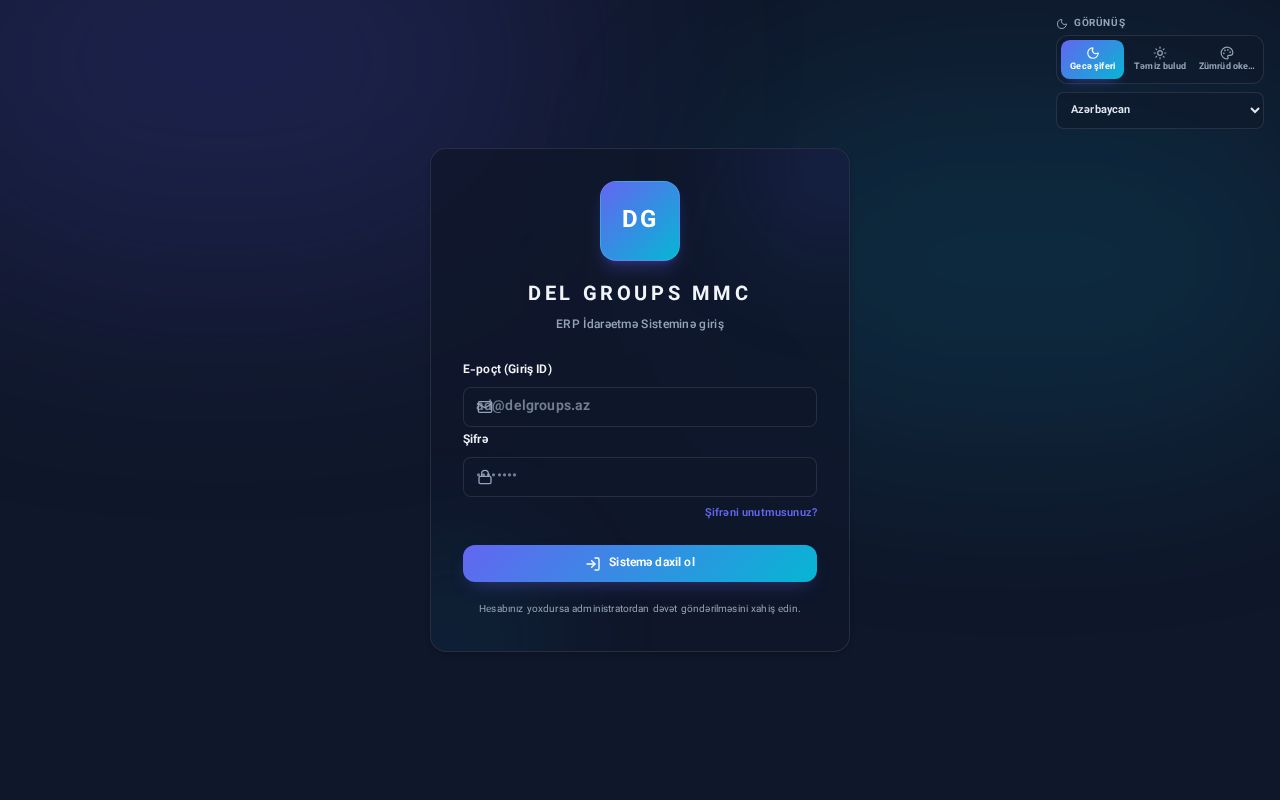 Preview of Del Groups Erp