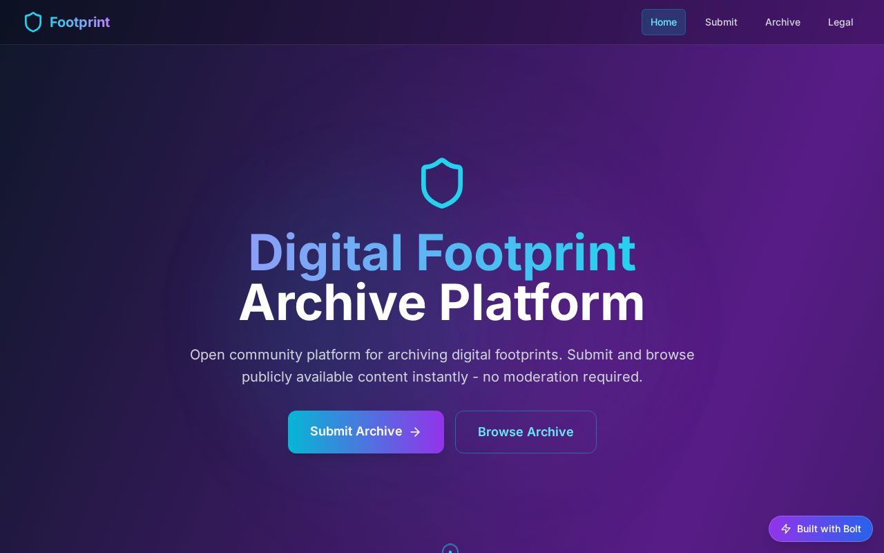 Preview of FootPrint