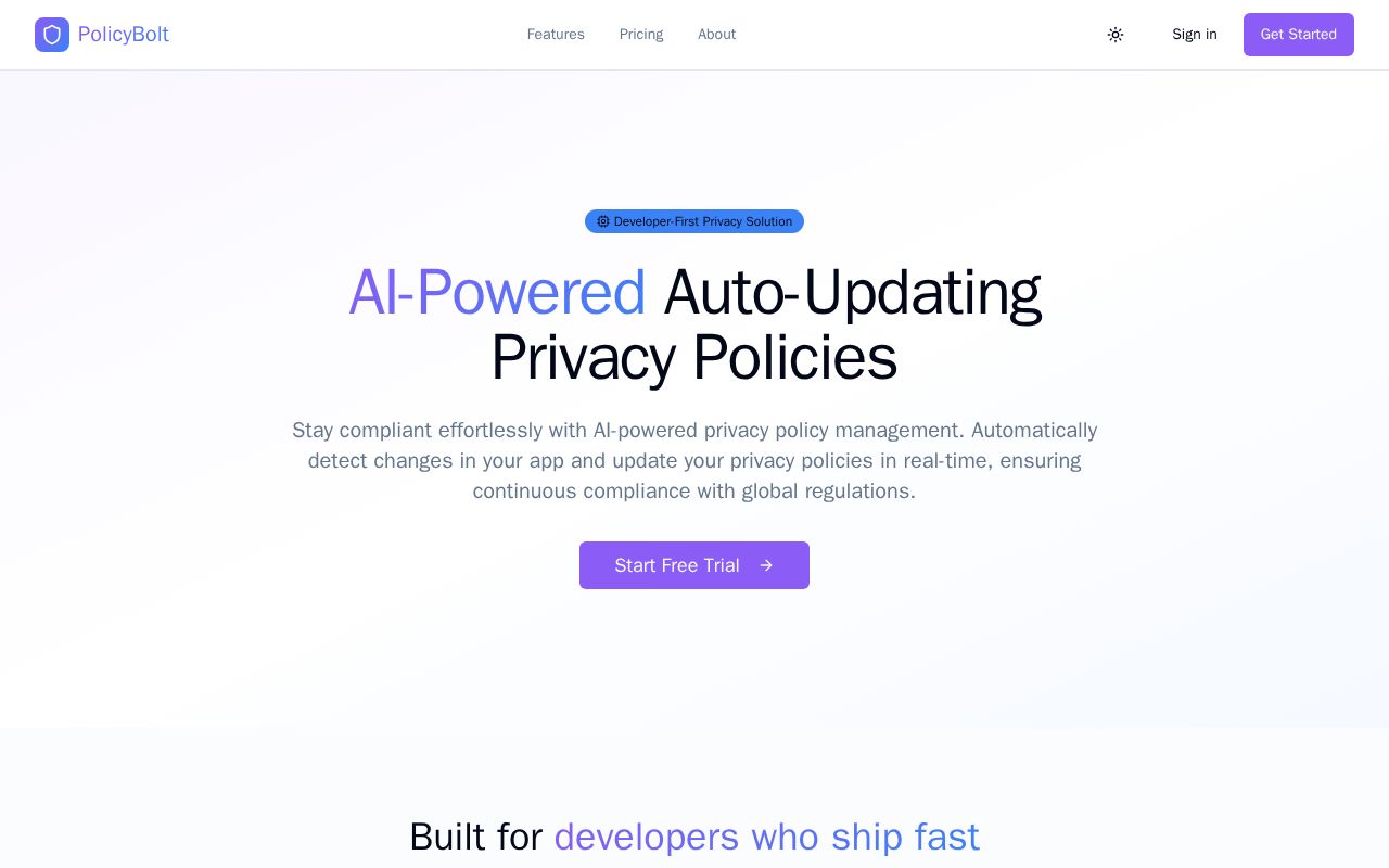 Preview of PolicyBolt