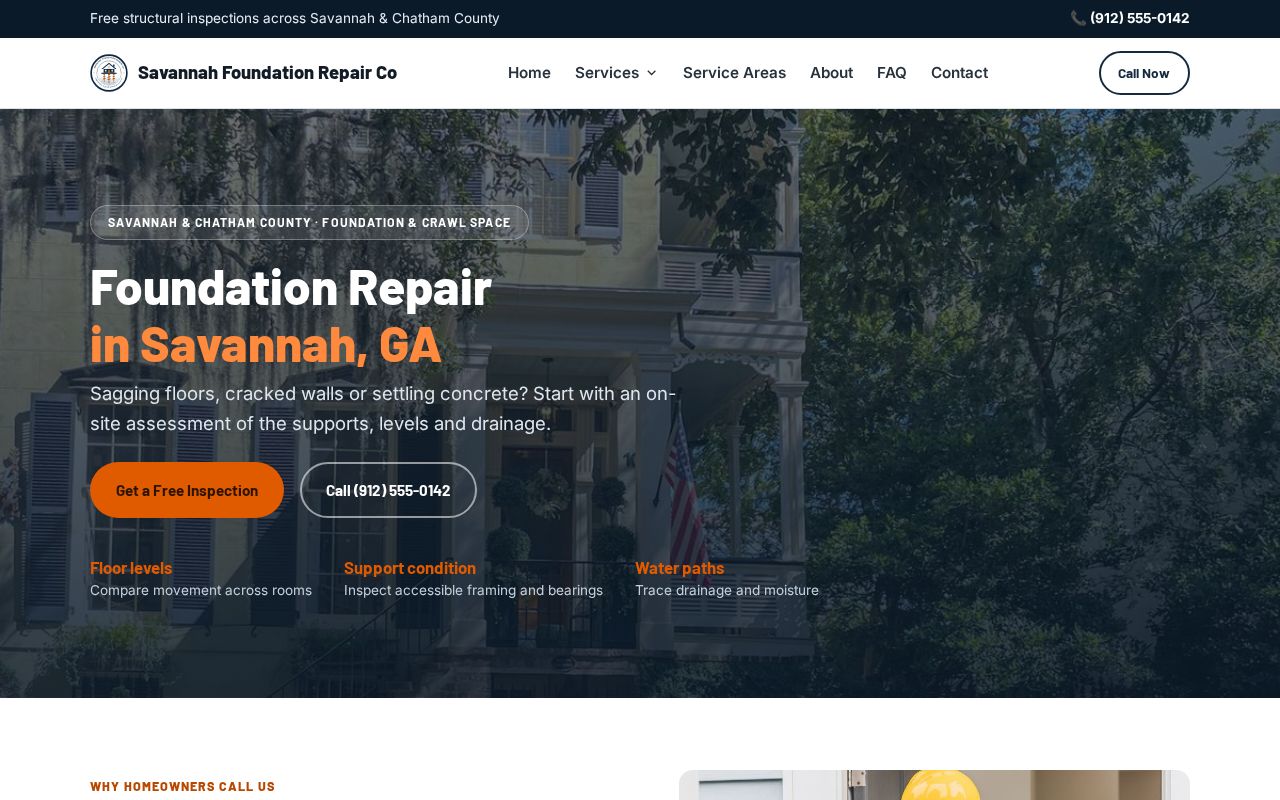 Preview of Savannah Foundation Repair