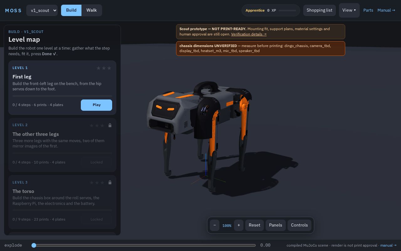 Preview of Scout Robot