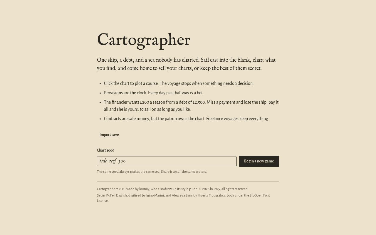 Preview of Cartographer