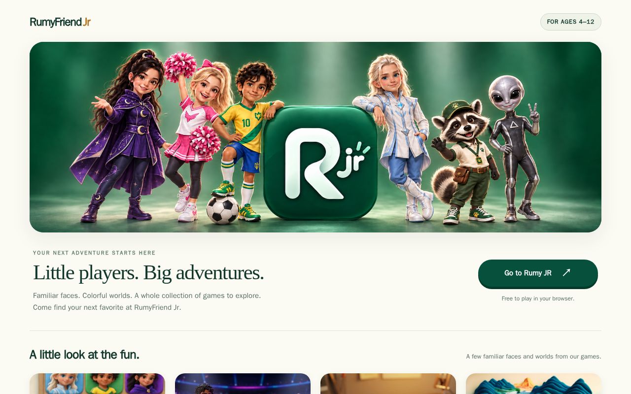 Preview of Rumyfriendjr Site