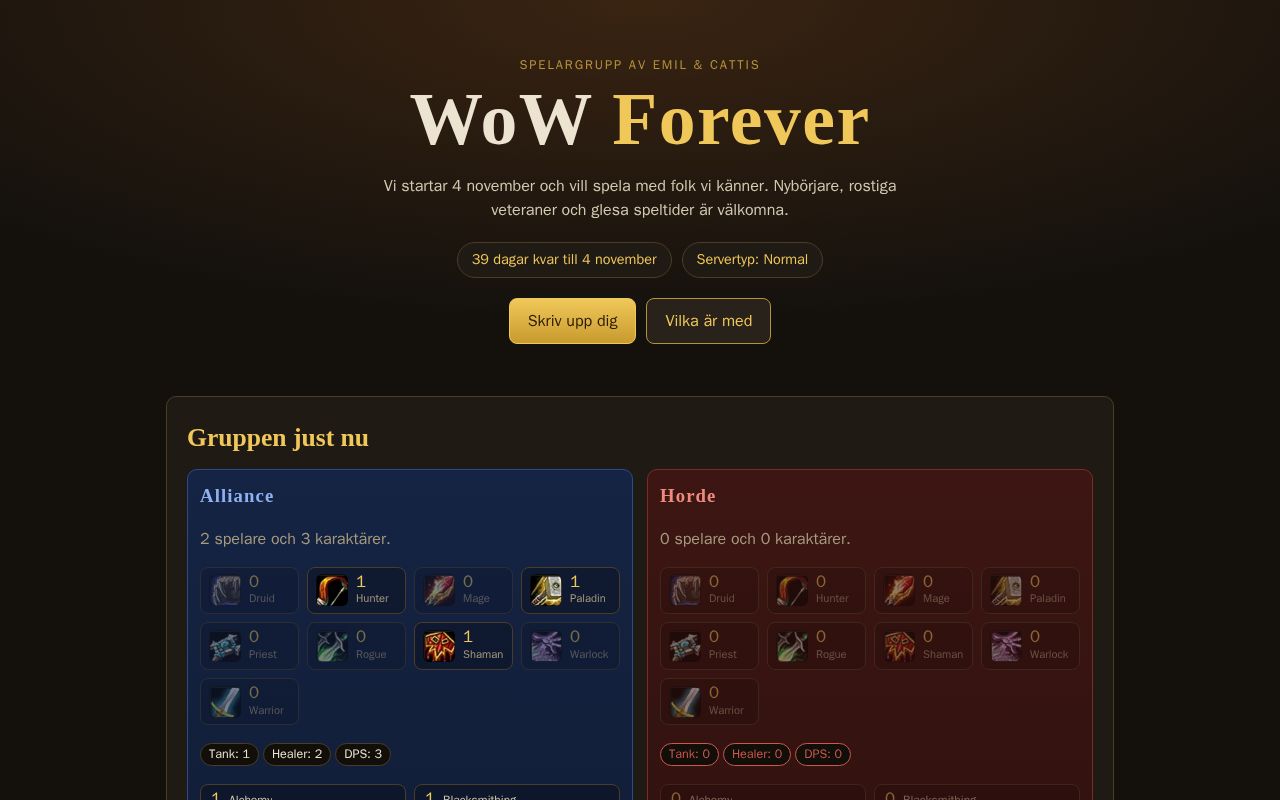 Preview of Wow Forever