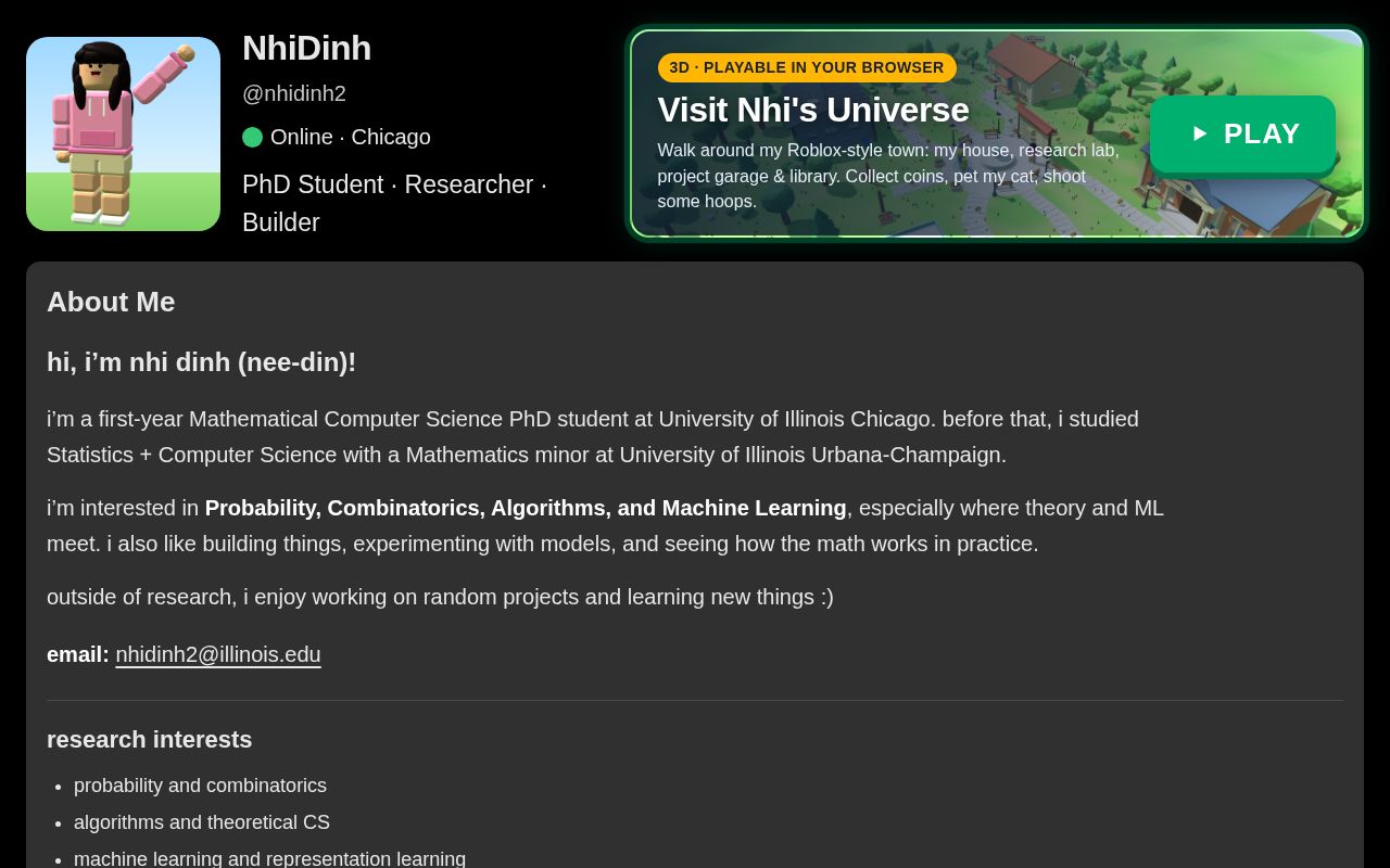 Preview of Nhidinh2 Github Io