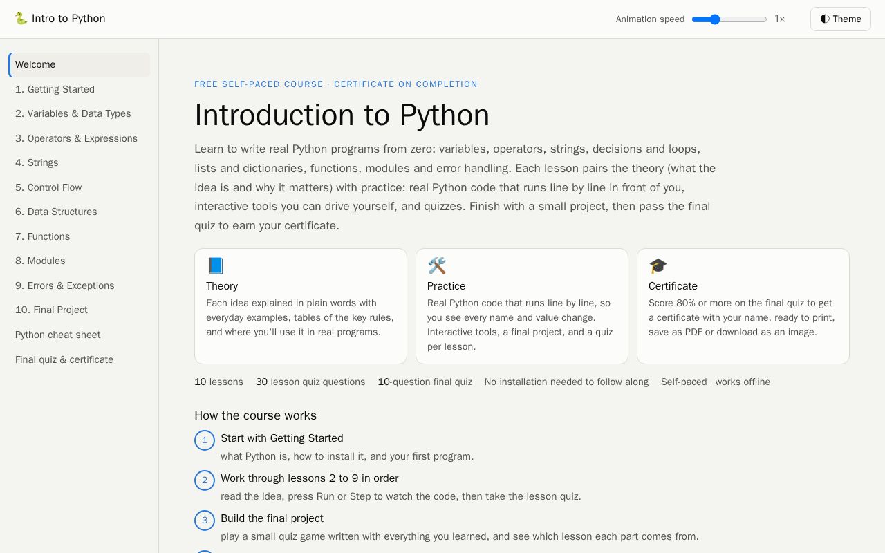 Preview of Introduction to Python