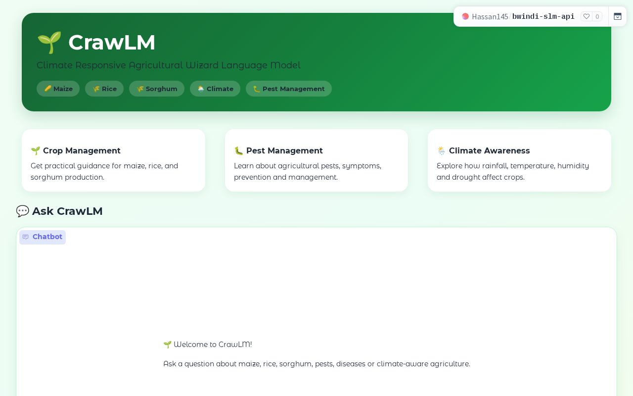 Preview of Bwindi Slm Api