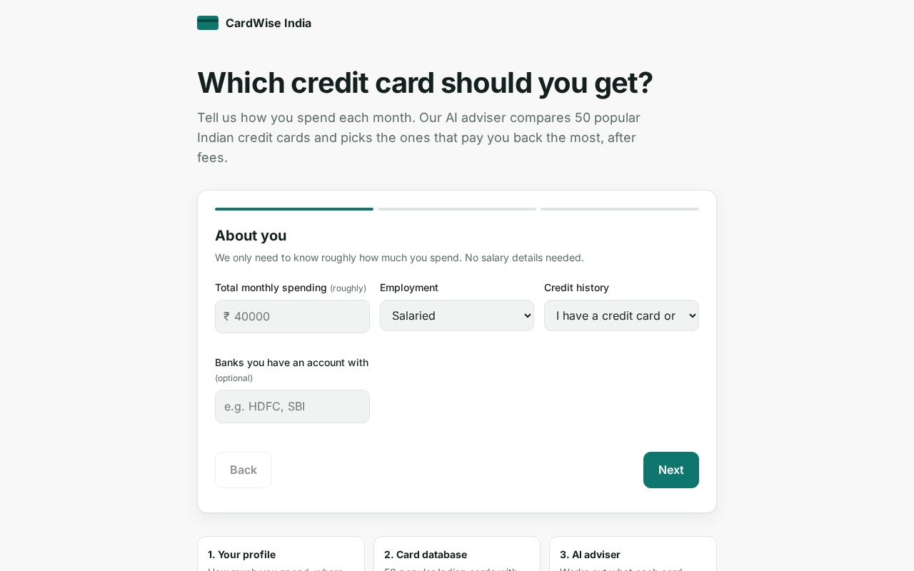 Preview of Cardwise India
