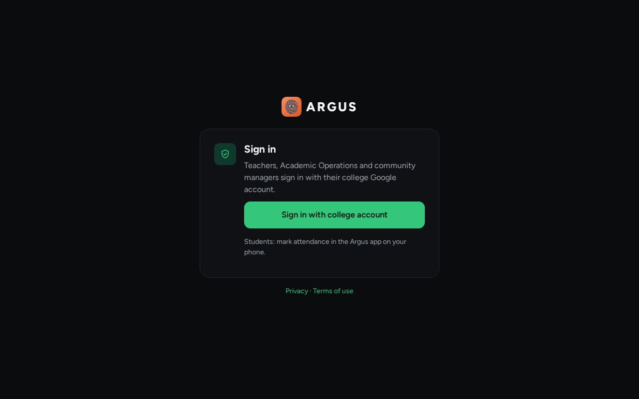 Preview of Argus