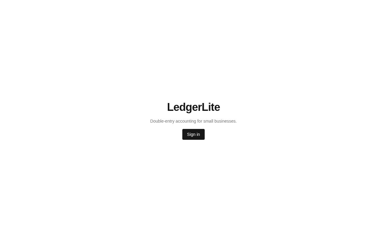 Preview of Ledgerlite