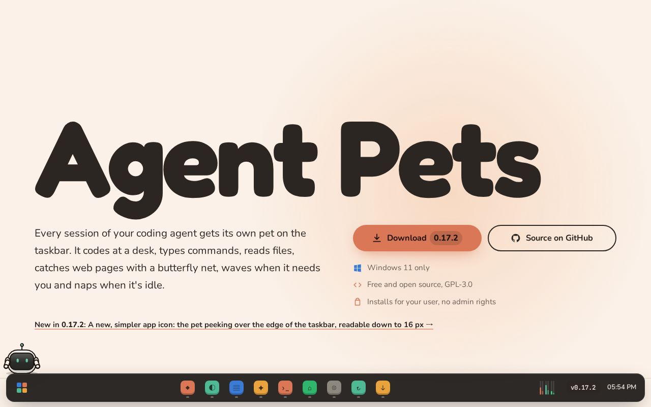 Preview of Agent Pets