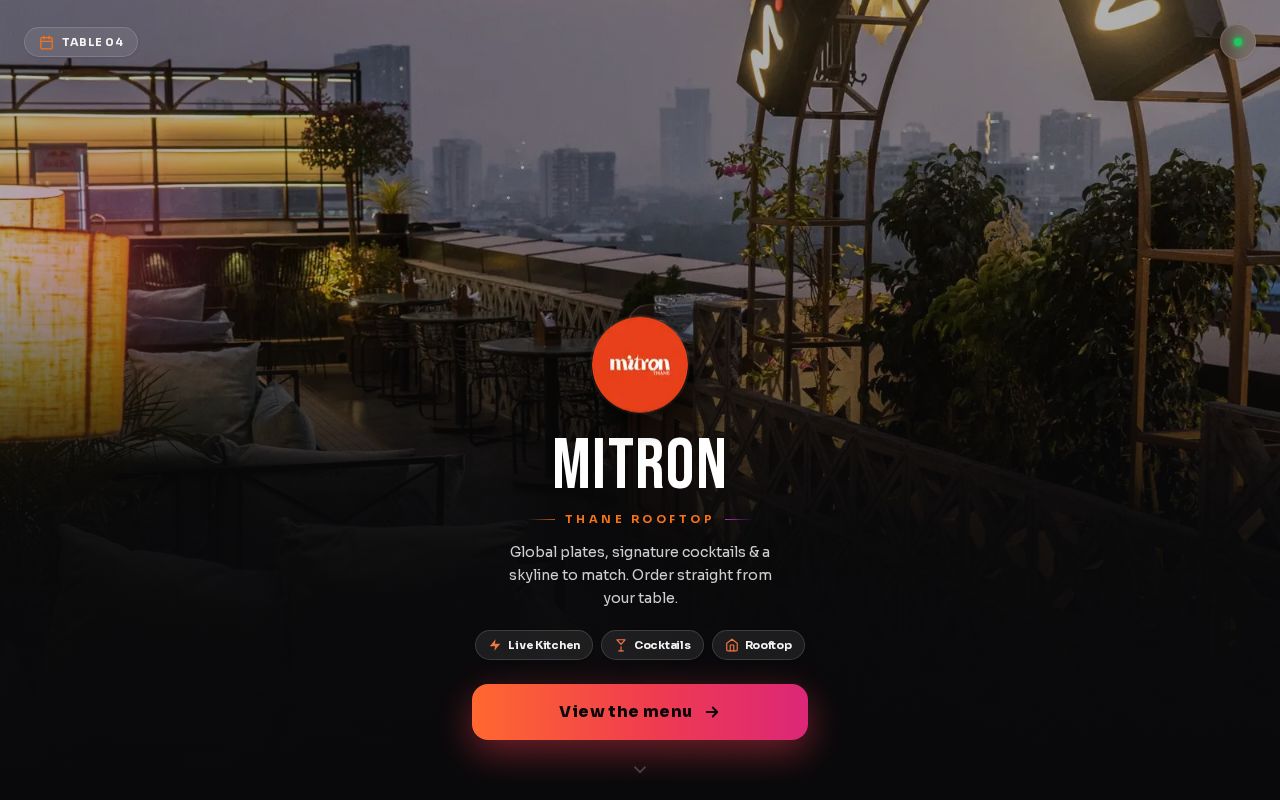 Preview of Mitron Thane Menu