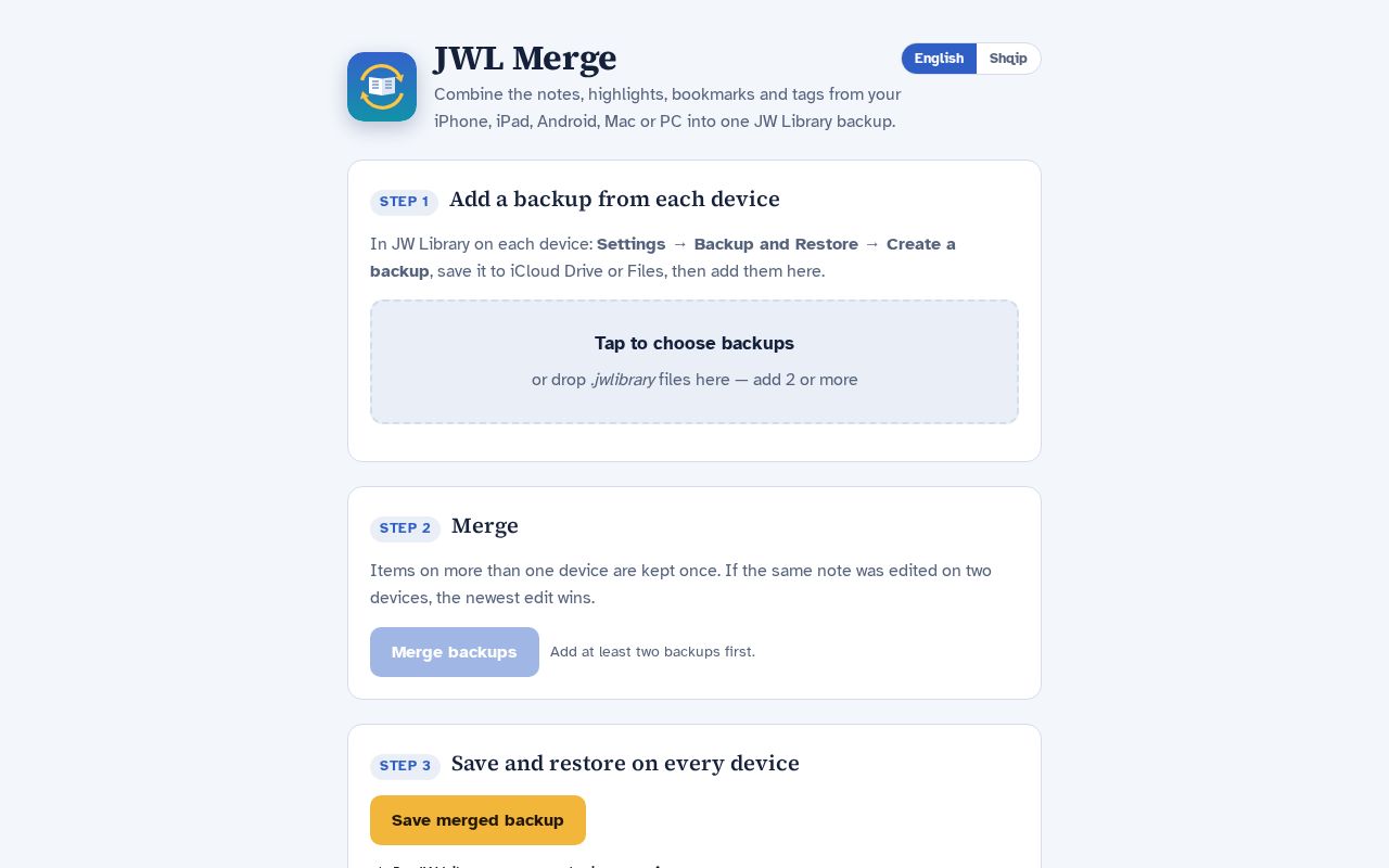 Preview of Jwl Merge