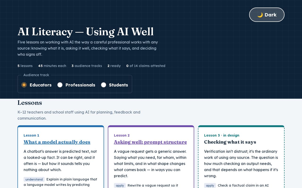 Preview of Ai Literacy Module