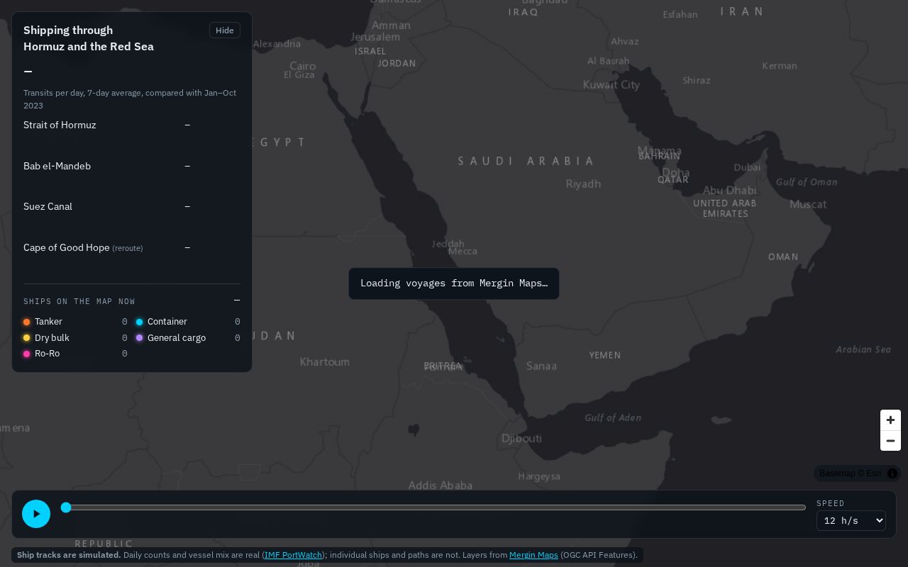 Preview of Hormuz Shipping Map