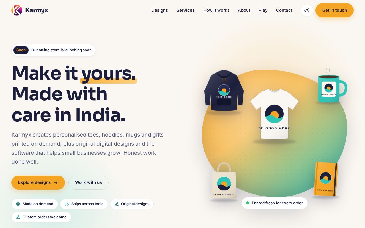 Preview of Karmyx Site
