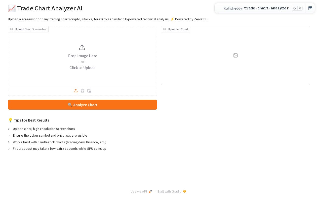 Preview of Trade Chart Analyzer AI