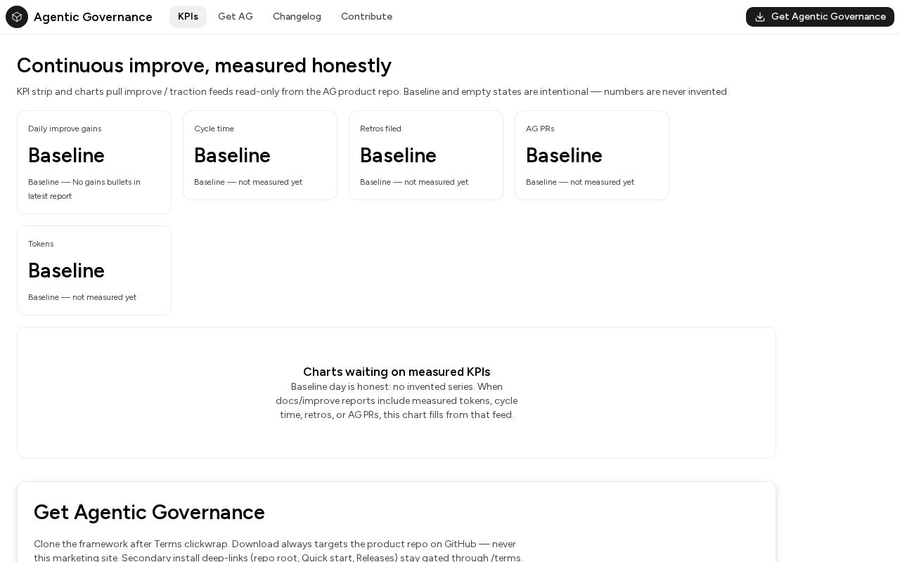 Preview of Agentic Governance Site