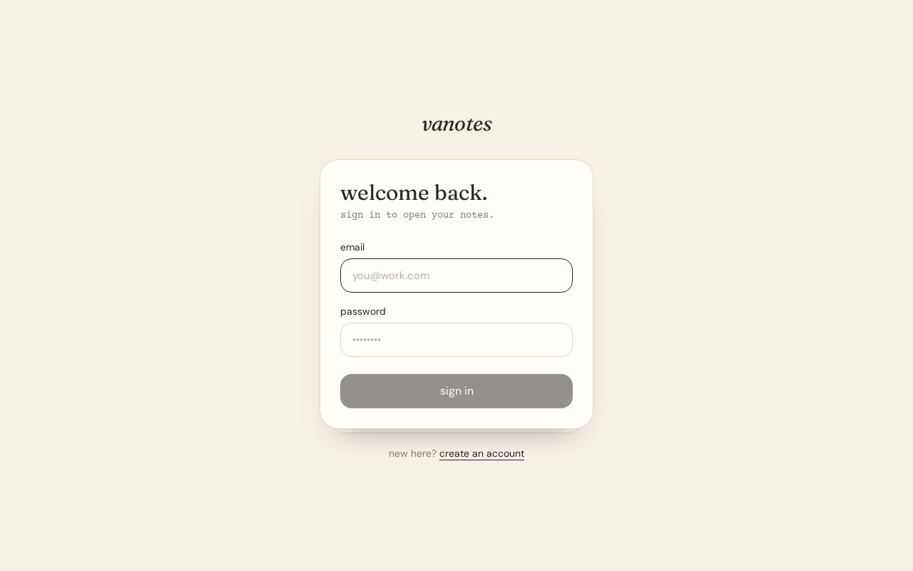 Preview of Vanotes