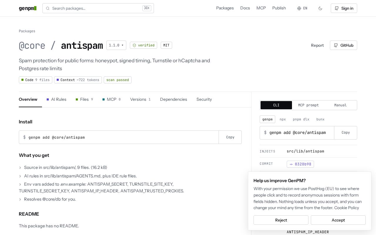 Preview of Antispam