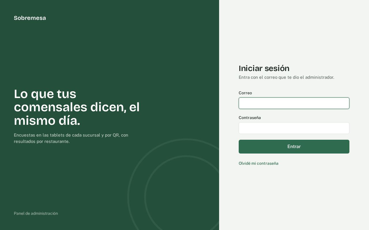 Preview of Encuestas Restaurantes