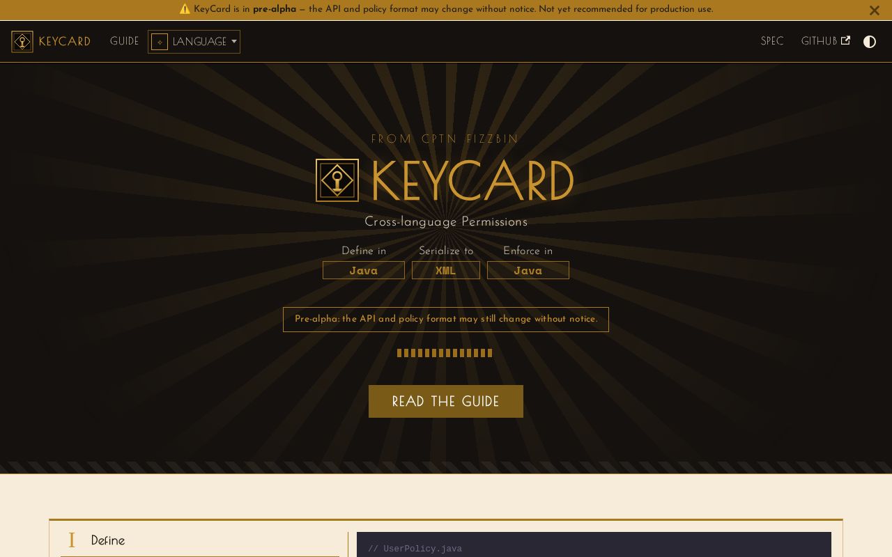 Preview of Keycard
