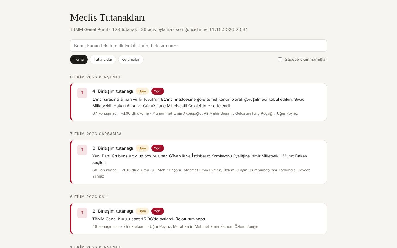 Preview of Tbmm Tutanak