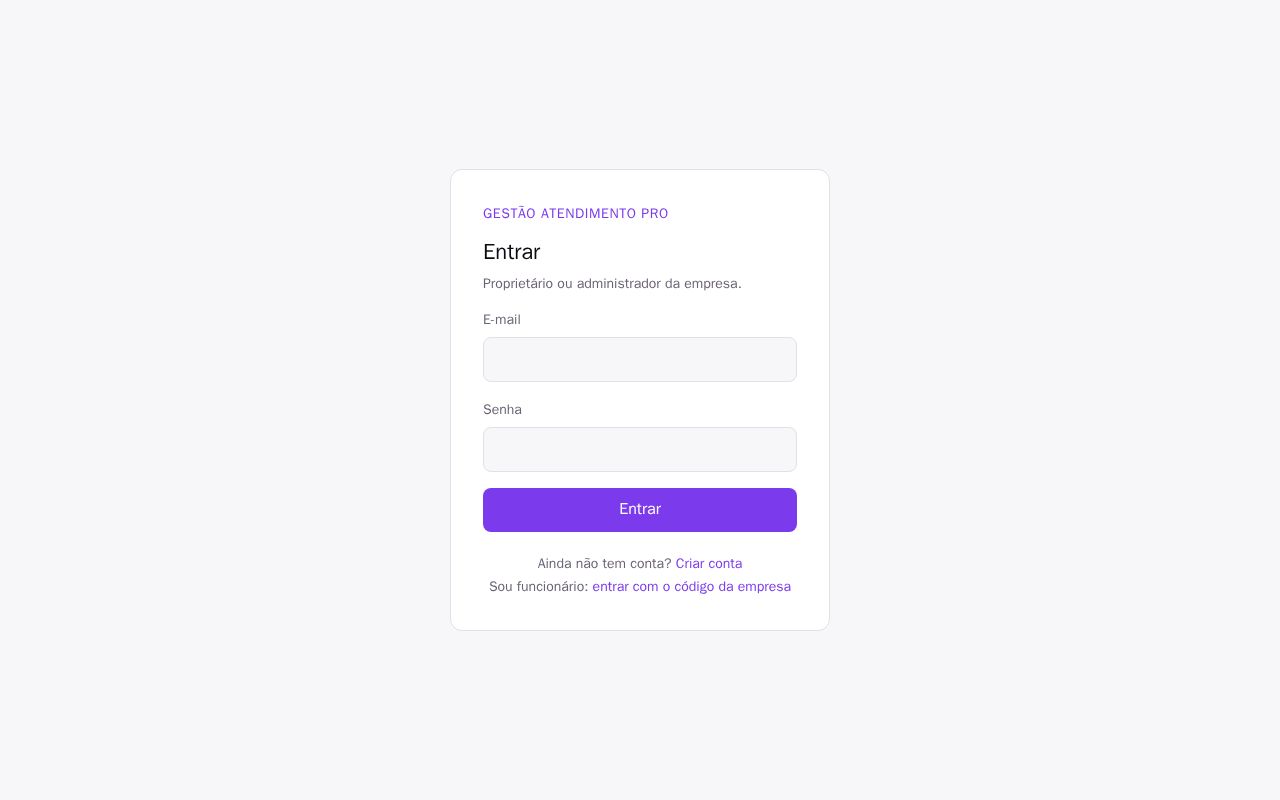 Preview of Gestao Atendimento Pro