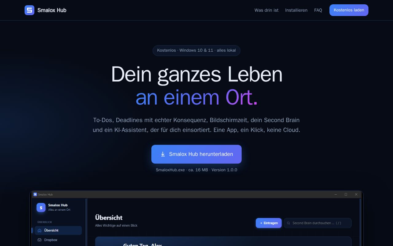 Preview of Smalox Hub
