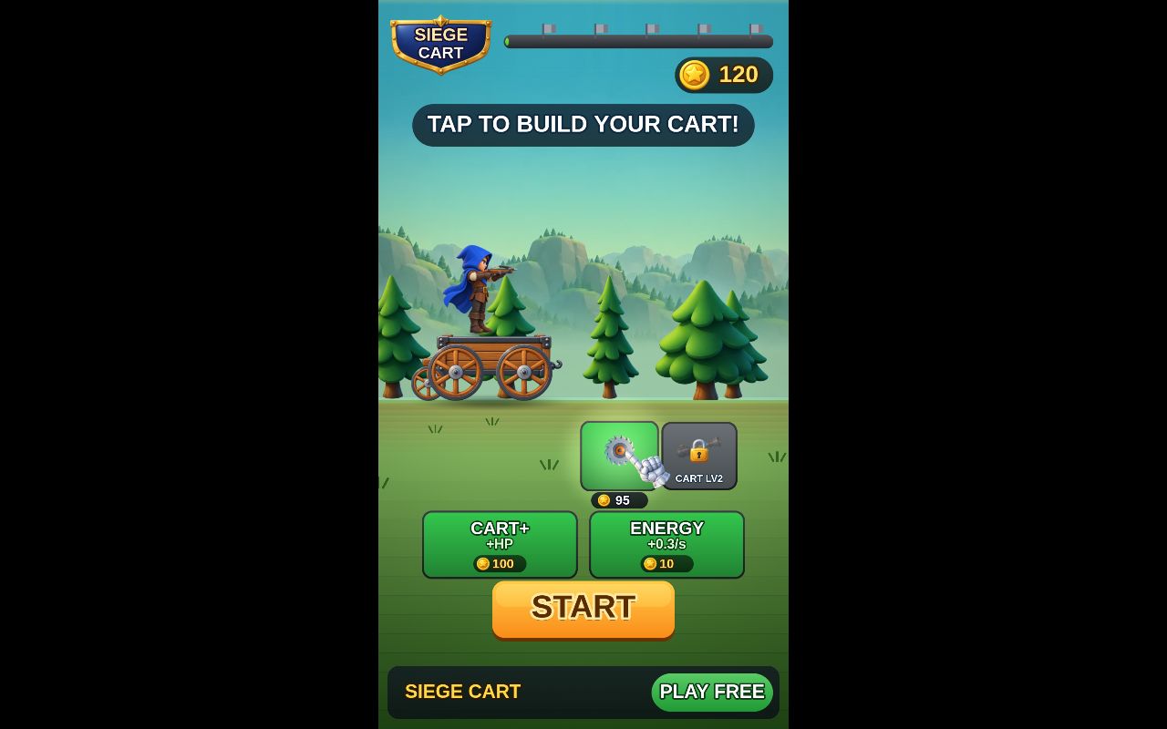 Preview of Siege Cart Playable