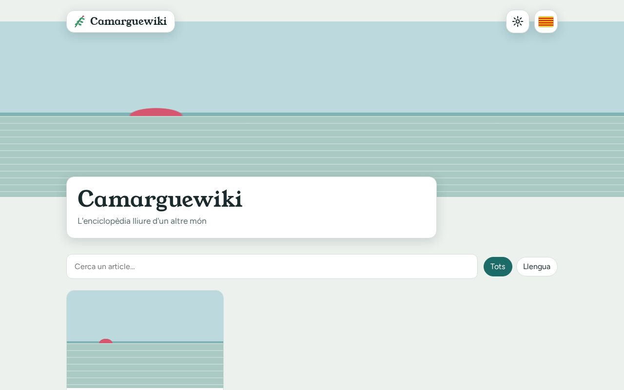 Preview of Camarguewiki
