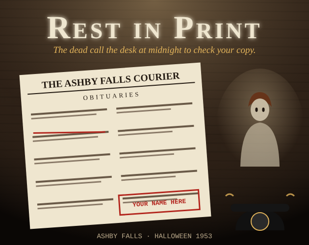 Preview of Rest in Print
