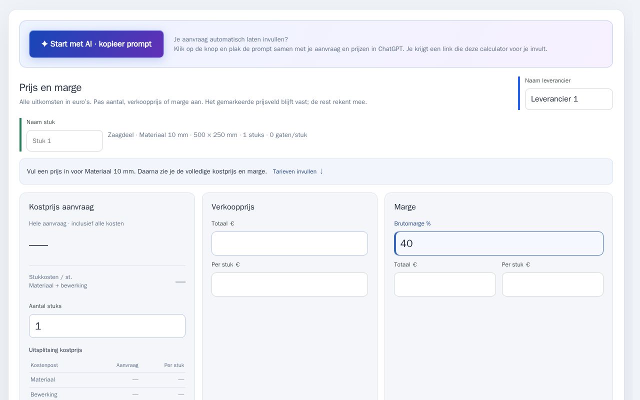 Preview of Rekentool