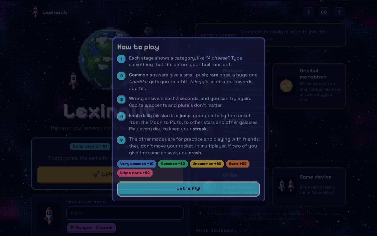 Preview of Lexinauta