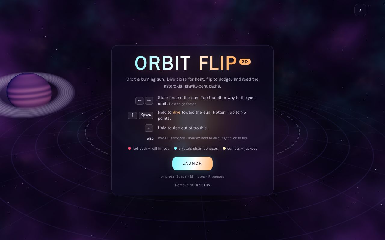 Preview of Orbit Flip 3d