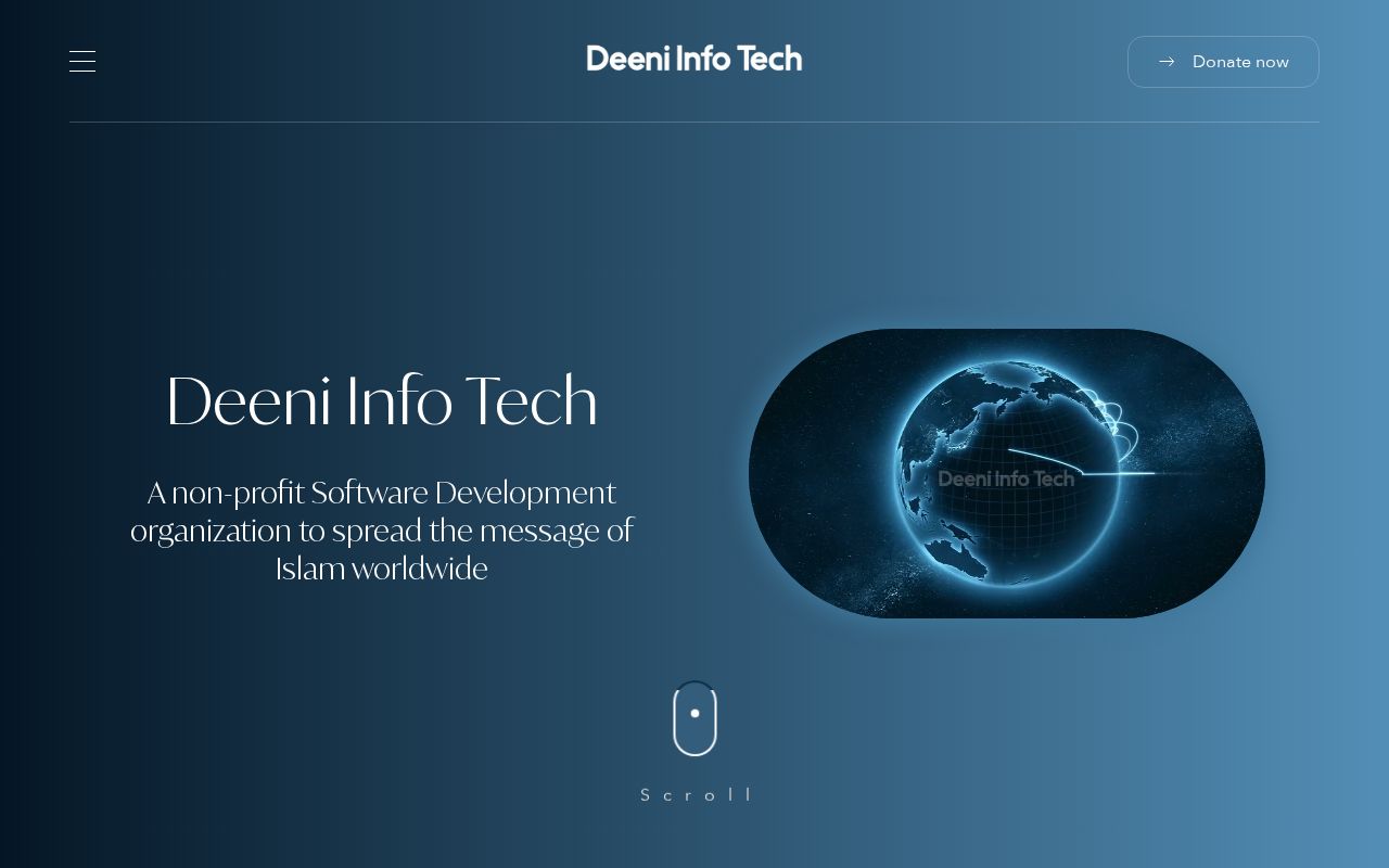 Preview of Deeni Info Tech Web