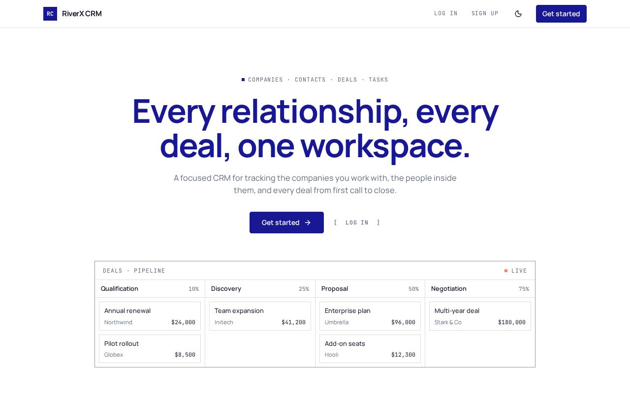 Preview of Vite Crm Source