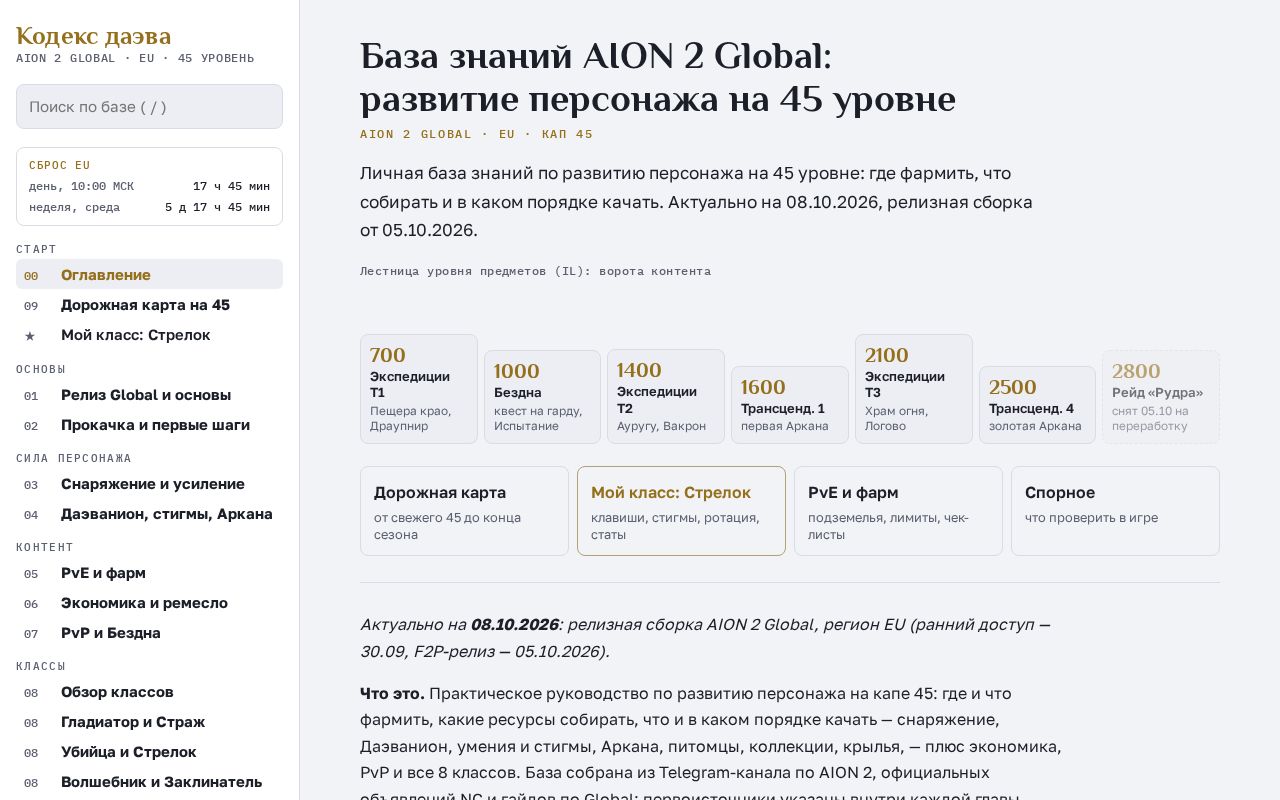 Preview of Aion2 Kodeks