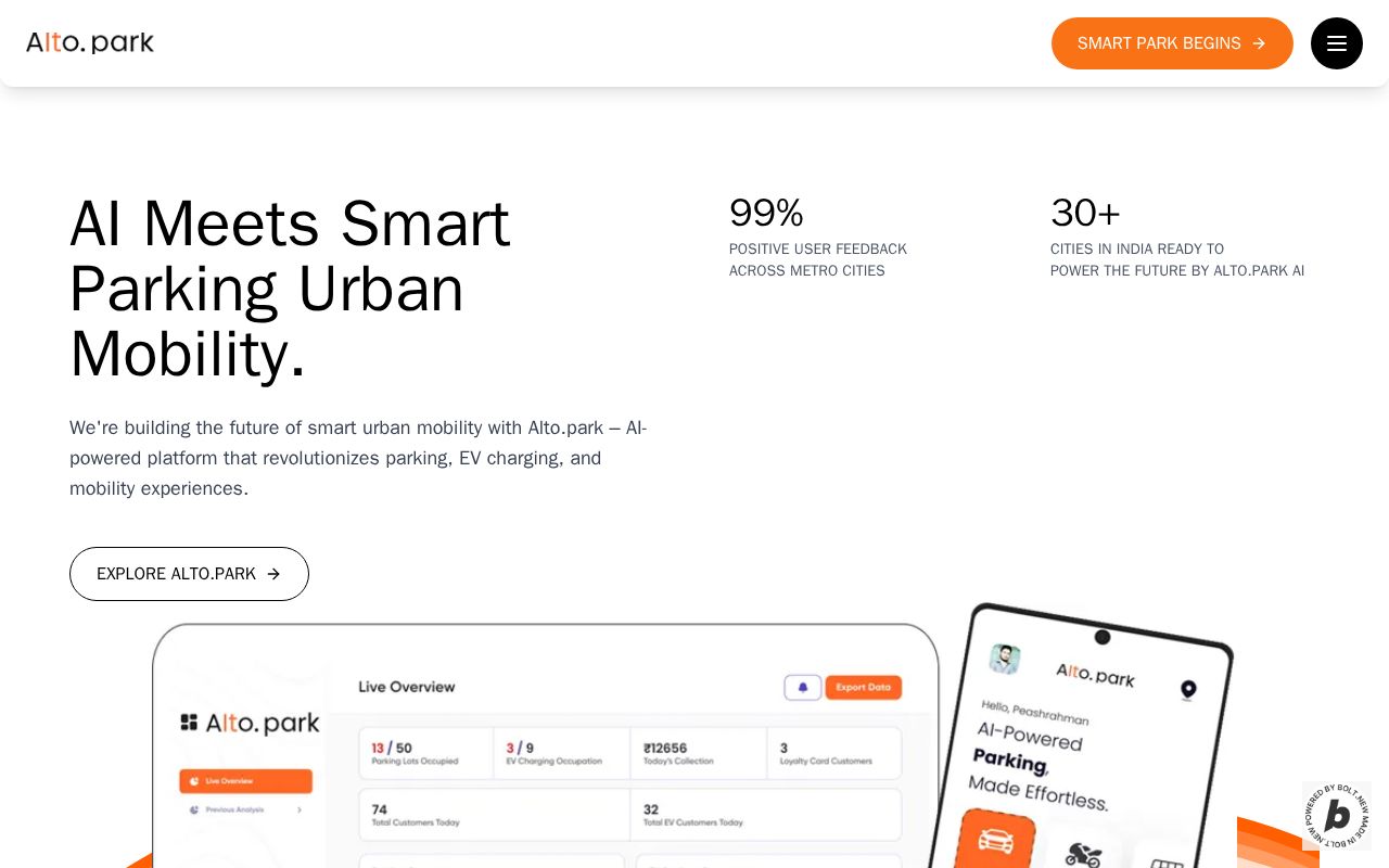 Preview of Alto.park -AI Meets Smart Parking Urban Mobility