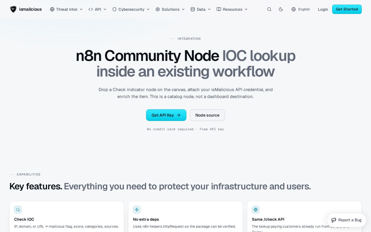Preview of N8n Nodes Ismalicious