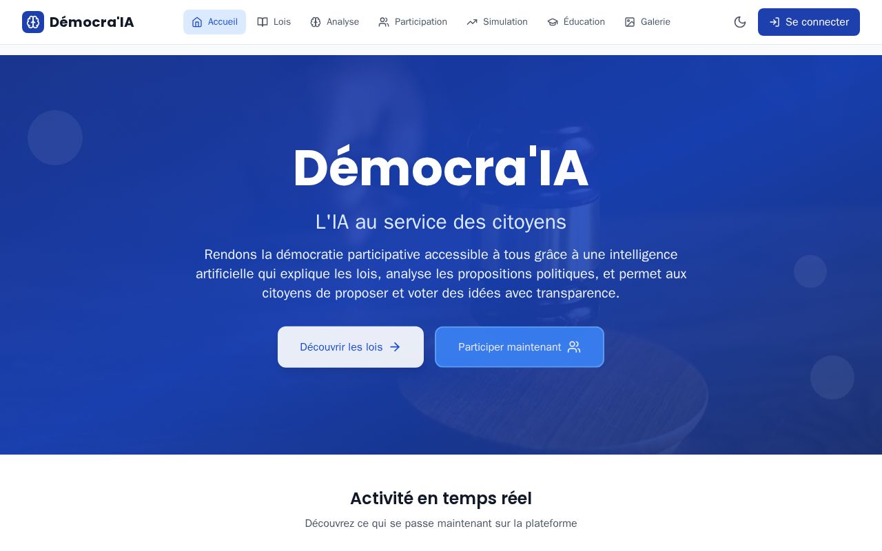 Preview of Démocra'IA