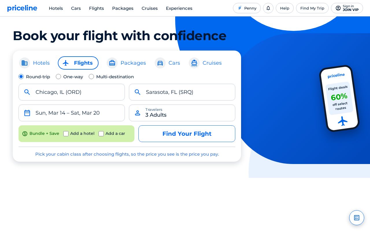 Preview of Priceline Redesign