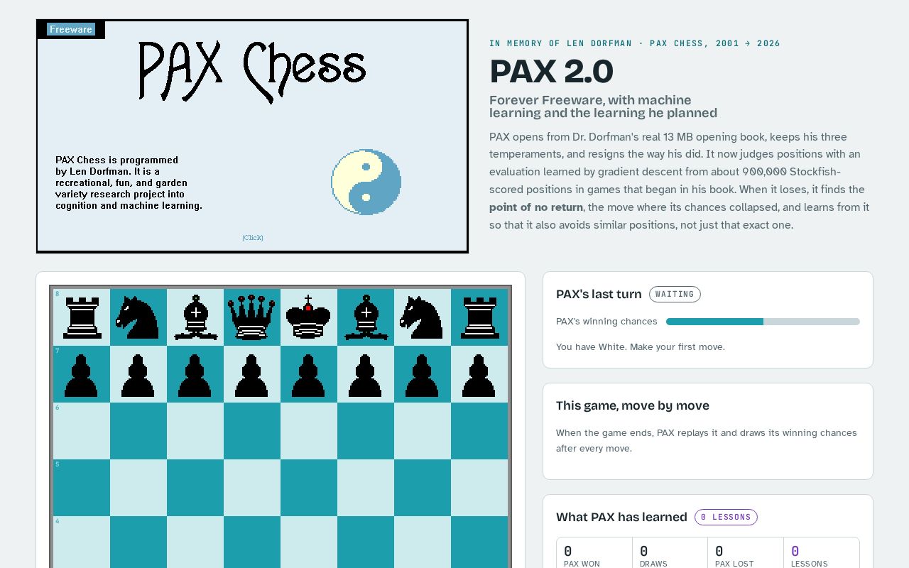 Preview of Pax Chess