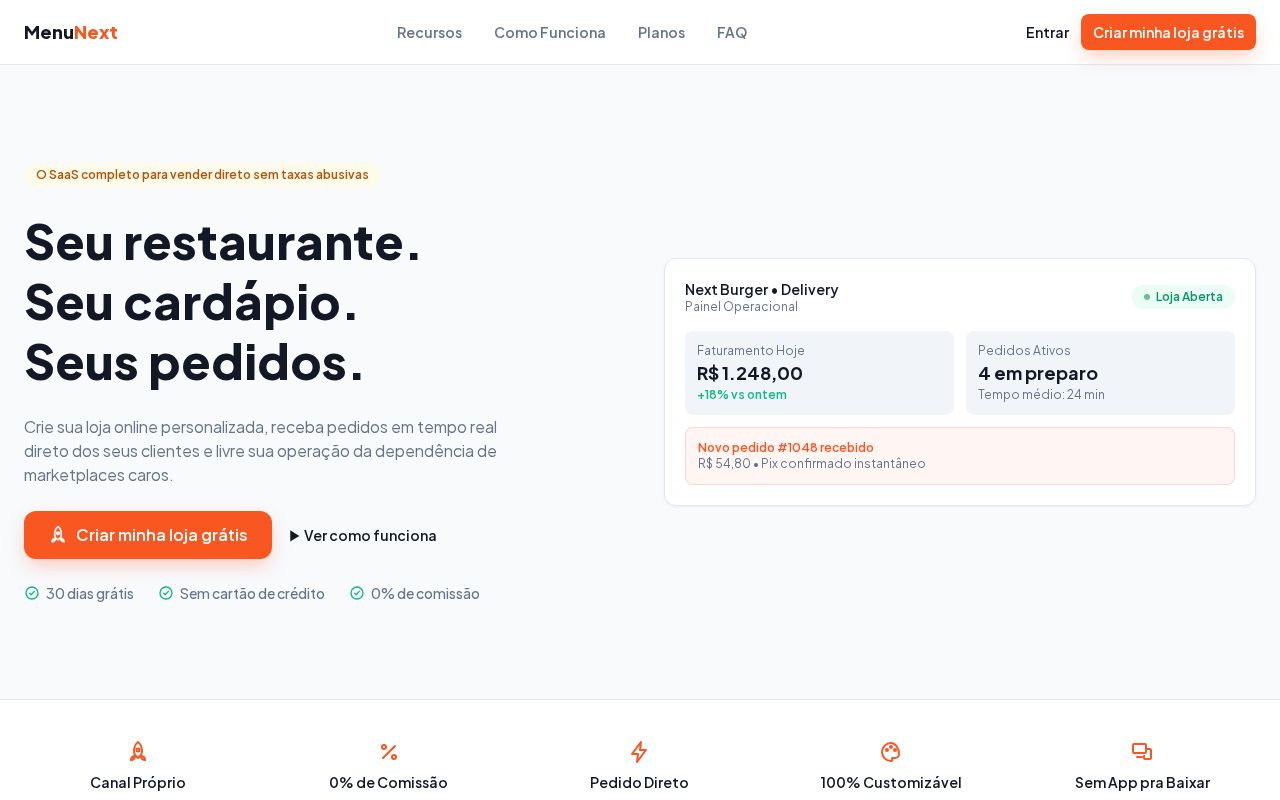 Preview of MenuNext