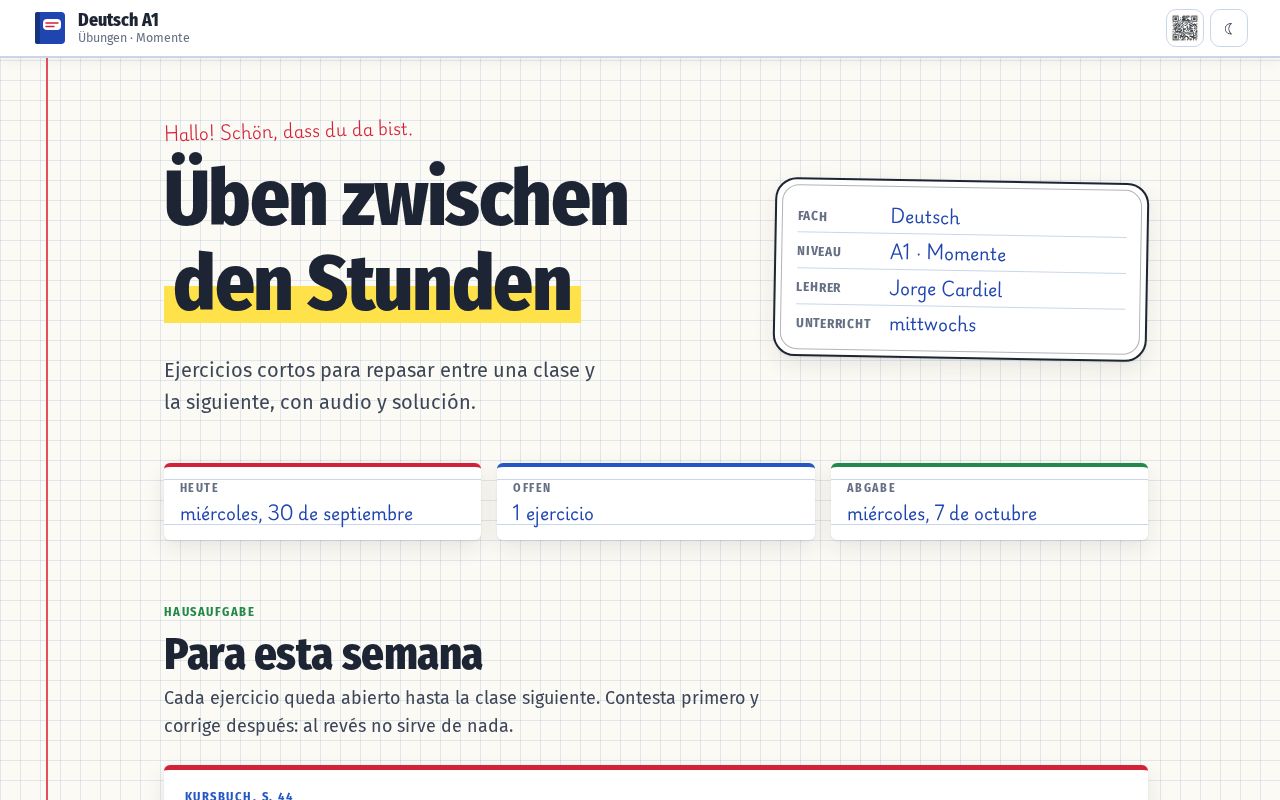 Preview of Deutsch A1
