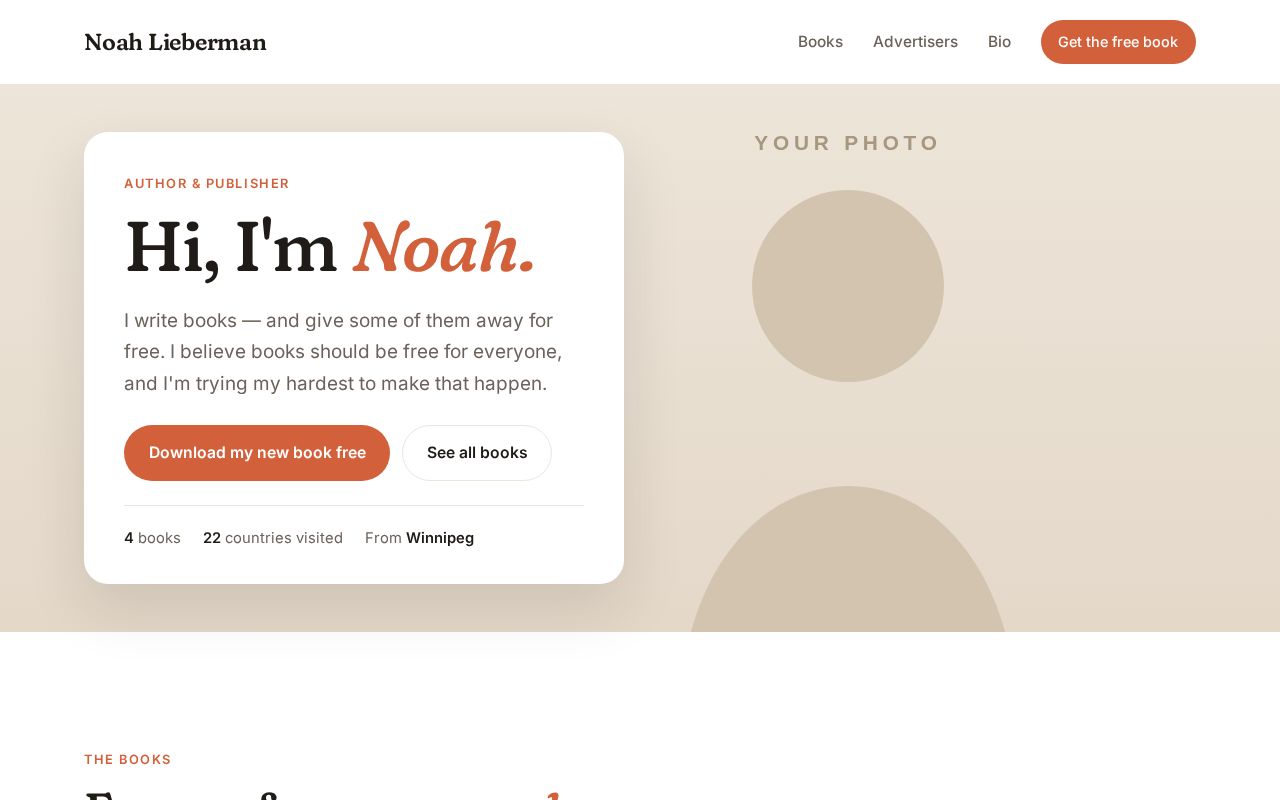 Preview of Noahlieberman Com