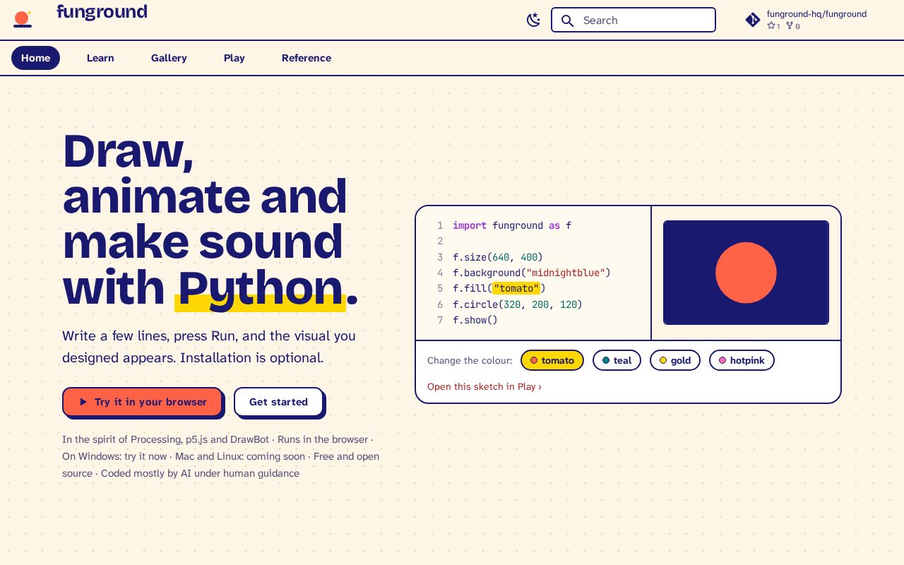 Preview of Funground Hq Github Io