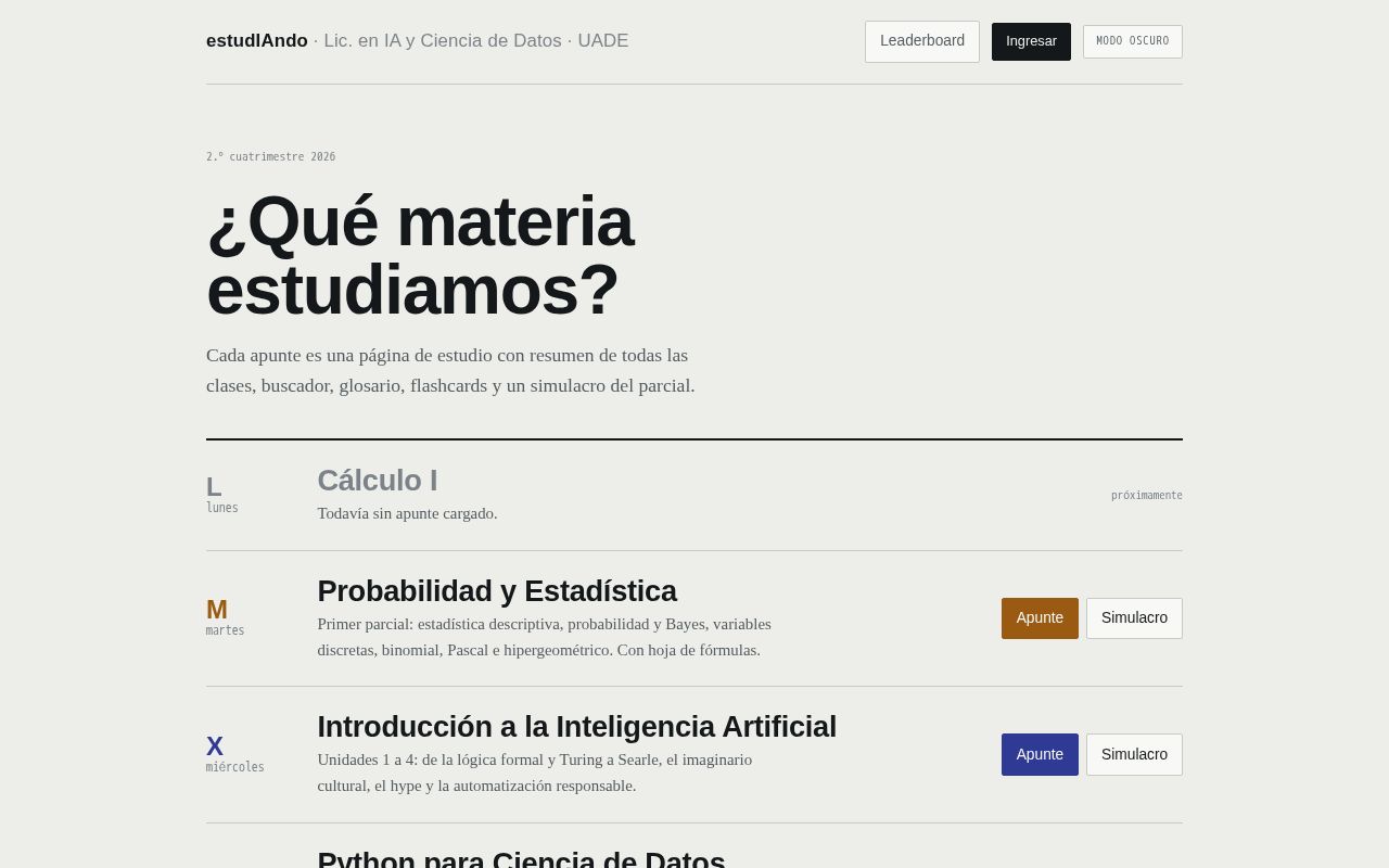 Preview of EstudIAndo