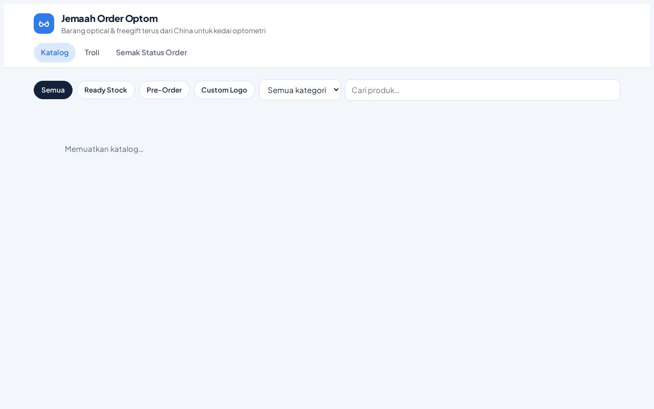 Preview of Jemaah Order Optom