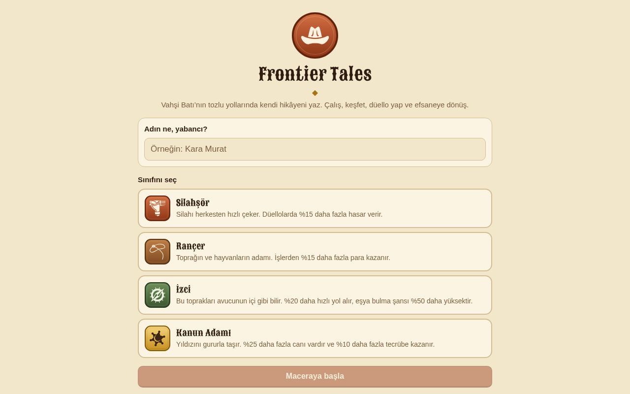 Preview of Frontier Tales